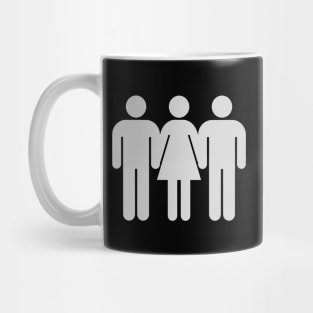 Throuple | Bisexual | Polyamory | Triad Mug